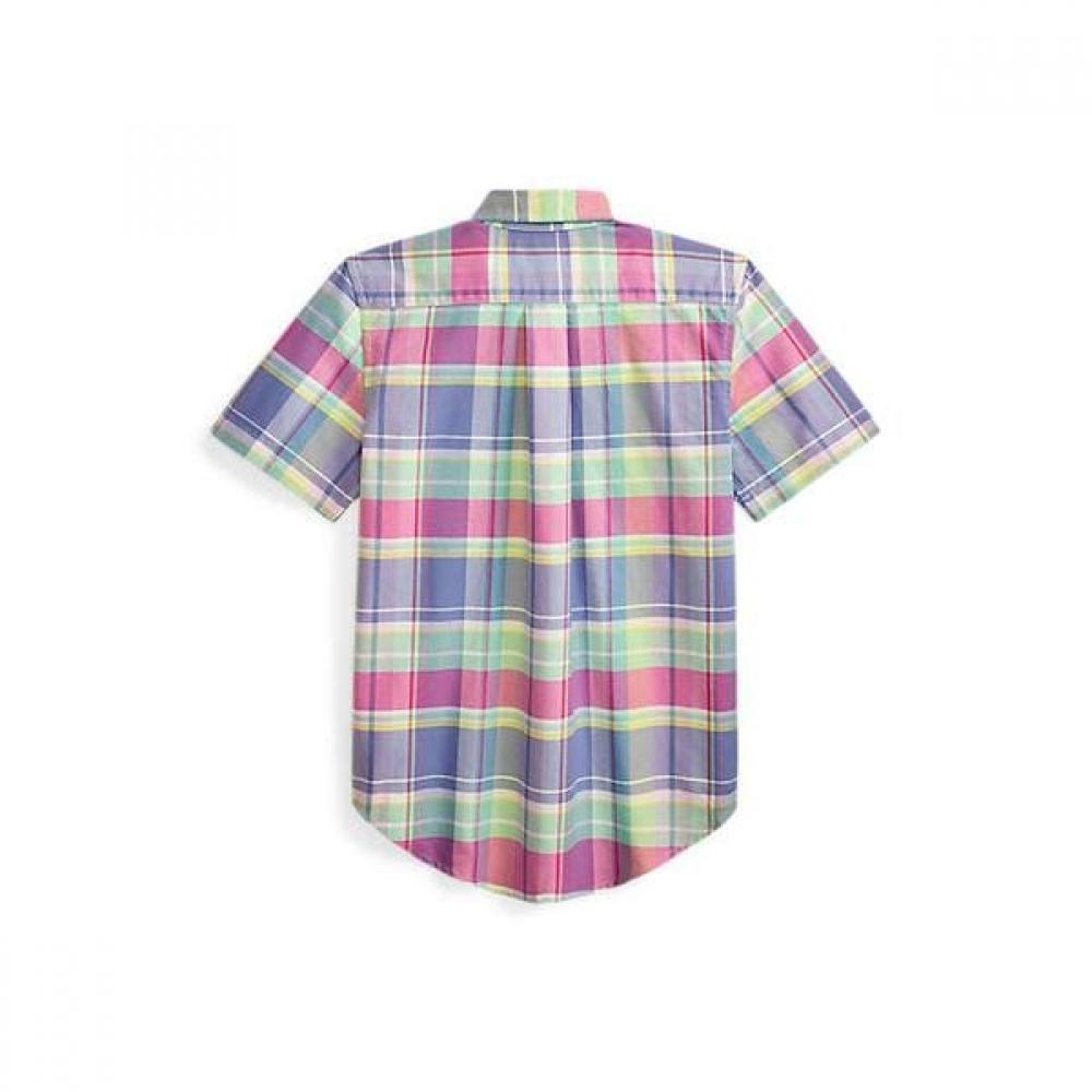 Polo Ralph Lauren Boys  Plaid Cotton Oxford Shirt 8 18 Cwpowovy6820675999