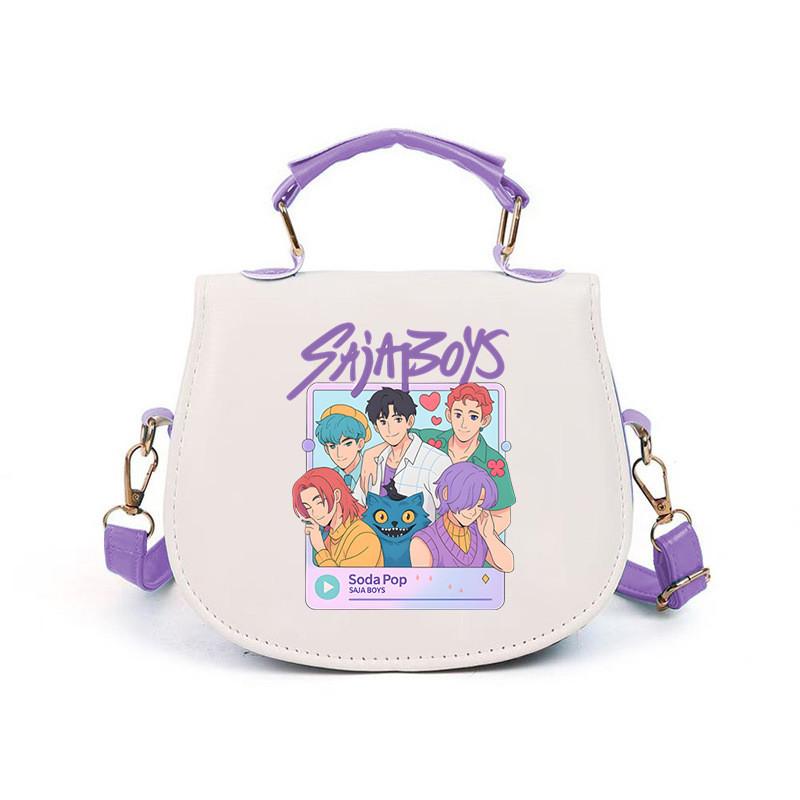 Mädchen Kpop Jäger Derpy Rumi Zoey Mira Bedruckte Schultaschen Kinder Freizeit Schultertaschen Crossbody Bags