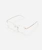 Peullang Pf287 French Square Clear Eyeglass Frames (C2)