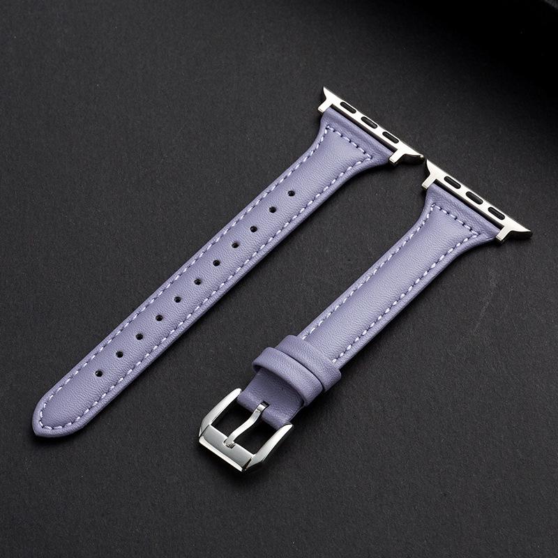 Cinturino Sottile in Vera Pelle per Apple Watch