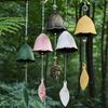 Cast Iron Wind Chime Metal Hanging Wind Bell Balcony Outdoor Garden Decorations