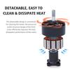Brushless Outrunner Motor 14 Pole with 6.0mm M6 Shaft, 14AWG Silicone Wire 670mm for Remote Control 