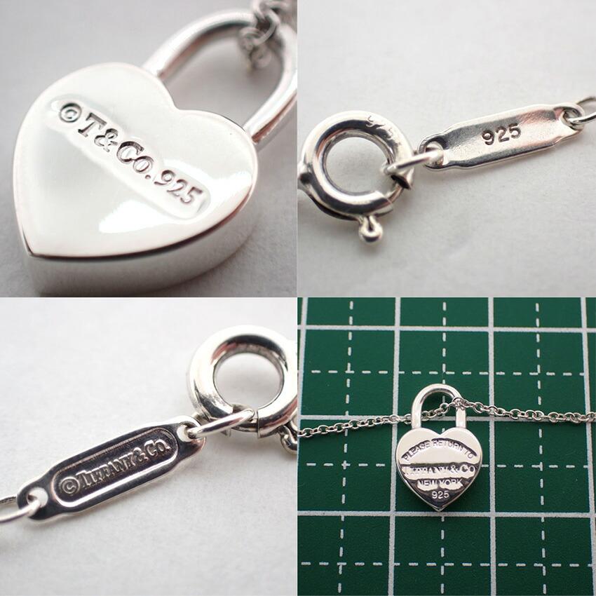 [Used] TIFFANY 925 Heart Pendant/Necklace/j17-1