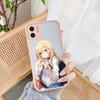 Beichuan Marlene Phone Case For IPhone 14 13 12 11 Mini Pro Max XS X Max XR 8 7 Plus SE 2022 Skin Color Phone Cover