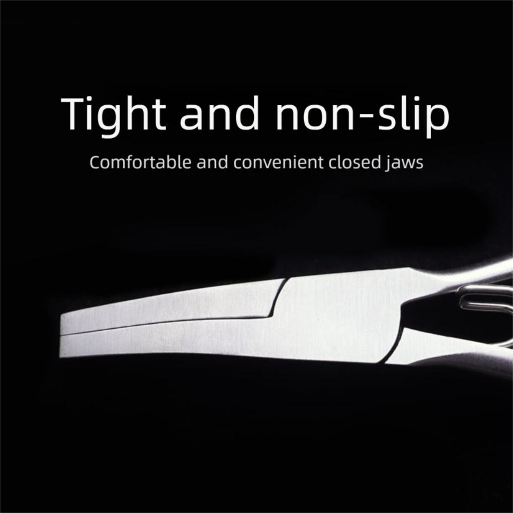 Plastic Handle Fishing Pliers Stainless Steel Scissor Hook Removers New Bait Line Cutter  Outdoor