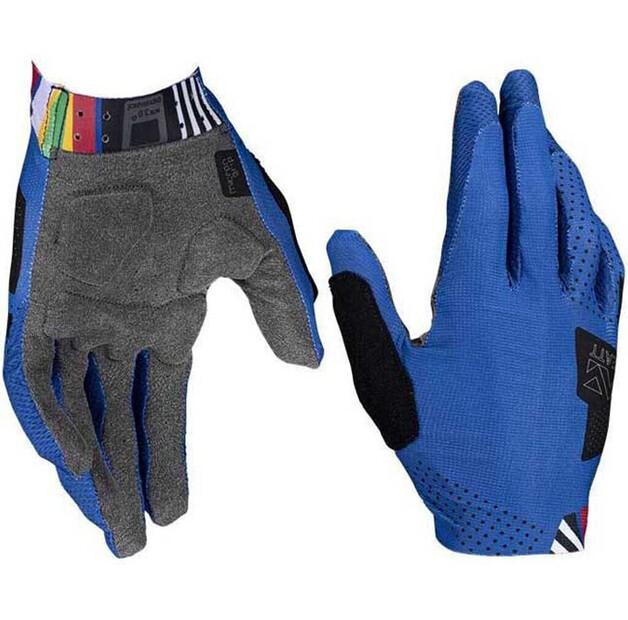 Велосипедные перчатки Leatt 3.0 Endurance (синие)