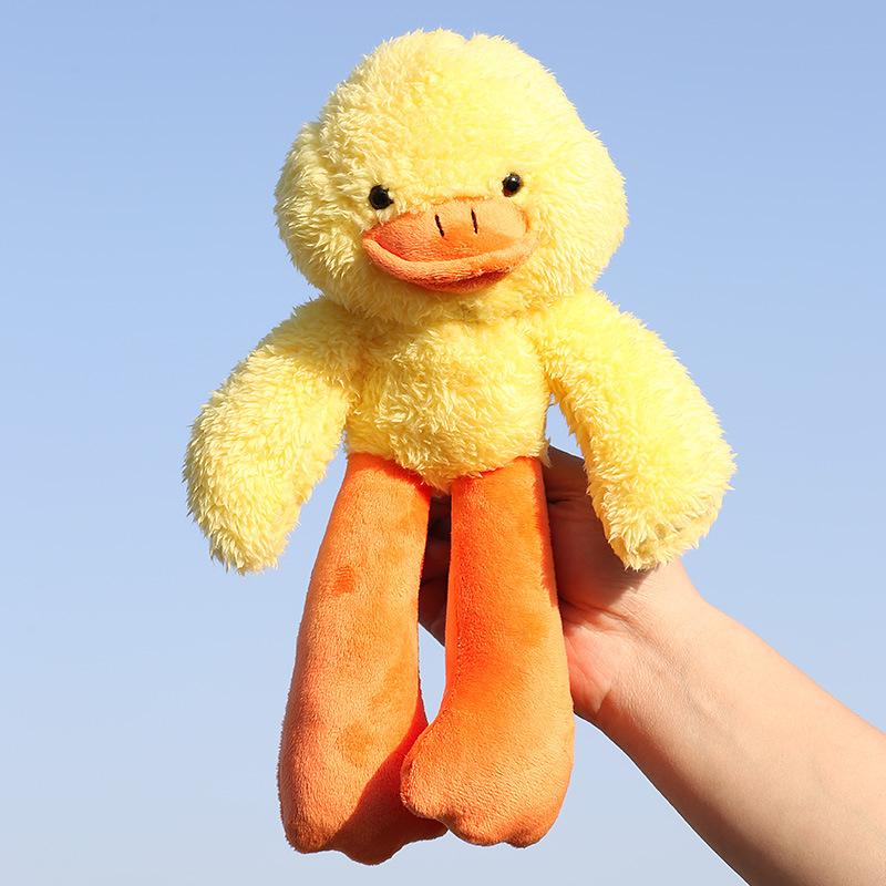 

33Cm Cute Long Legged Duck Monkey Plush Plaything Baby Kid Animation Plush Stuffed Animal Frog Dog Pig Soothing Doll Kids Gift 33cm