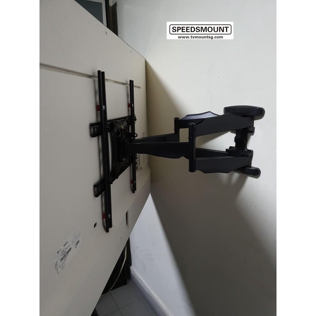 TV Bracket Wal Mount Full Motion Swivel TV Wall Mount Bracket for 40-85 Inch