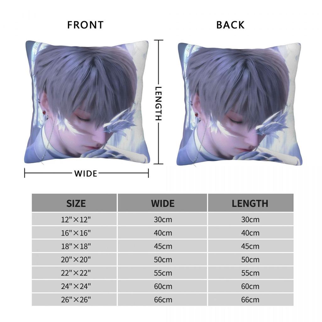 Love And Deepspace Xavier Pillowcase Soft Polyester Cushion Cover Decorations Throw Pillow Case Cover Sofa Square 45*45cm