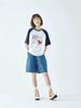 Trendy Girls' Mid-Length Denim Shorts - Casual, Classic & Versatile Fashion