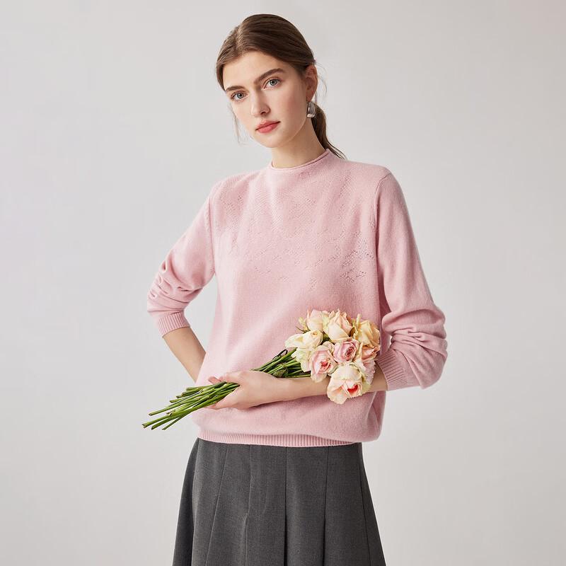 Zhaojun Women's High-Neck Cashmere Sweater