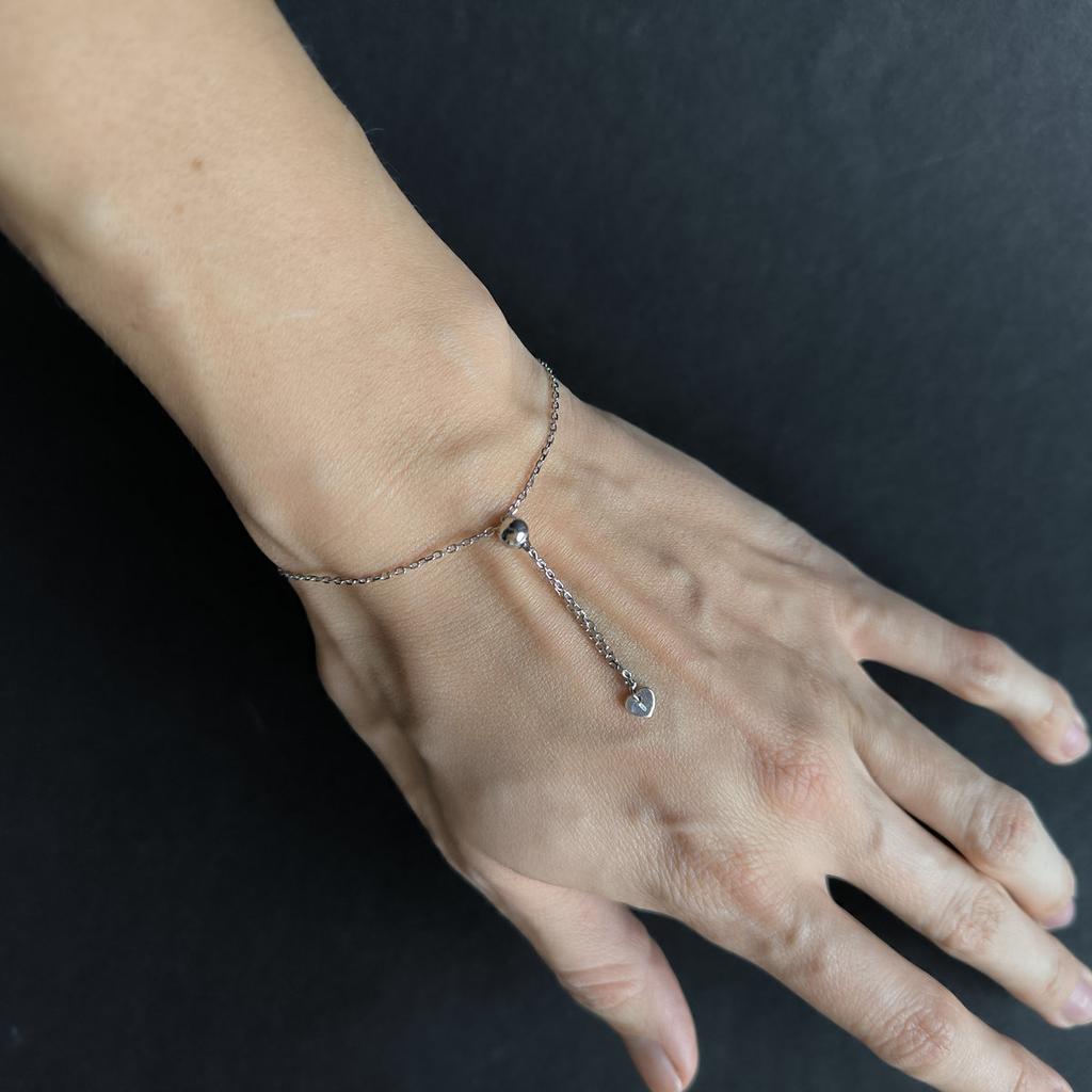 Silver Bracelet Without Stones, Item Weight 1.03 G (2208815)