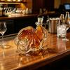 Whiskey Bottle Decanter with Octopus Design Glass Wine Bottle Sealing Preserves Aroma Handmade And Flavor Beverage Container Gift for Men