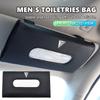 Car Sun Visor Tissue Box Holder Auto Interior Storage Decor Accessories For Deepal D9 N7 X N8 N9 Dmi EV MPV SUV 2022 2023 2024