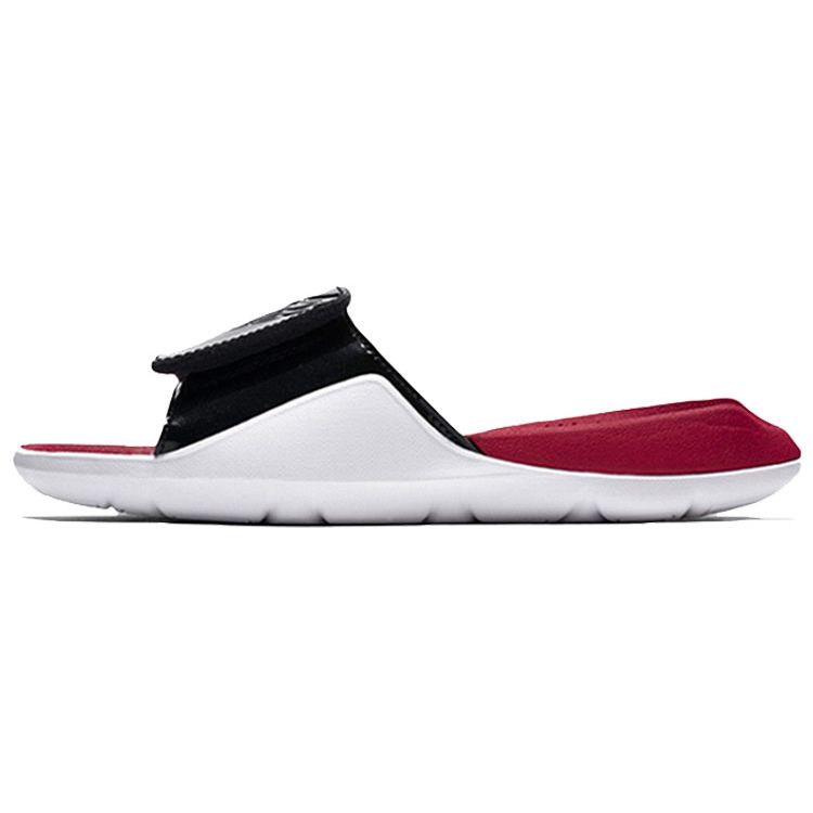 Jordan Hydro 7 Simple Comfortable Slide Sandals Women Footwear Black Red White Aa2516-001