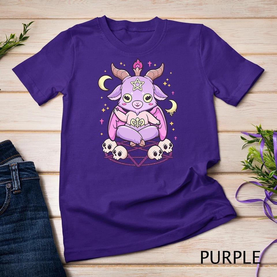 Kawaii Pastel Goth Cute Creepy Krampus Unisex T-shirt 7 L