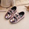 Scarpe da Principessa con Fiocco Autunno 2025: Dolce, Luminoso Pelle Stile Coreano per Bambine