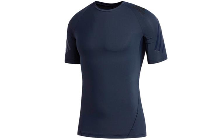 

Adidas T Shirts Men s Legend Ink Color Crew Neck Moderate Straight Fit FJ4078 L
