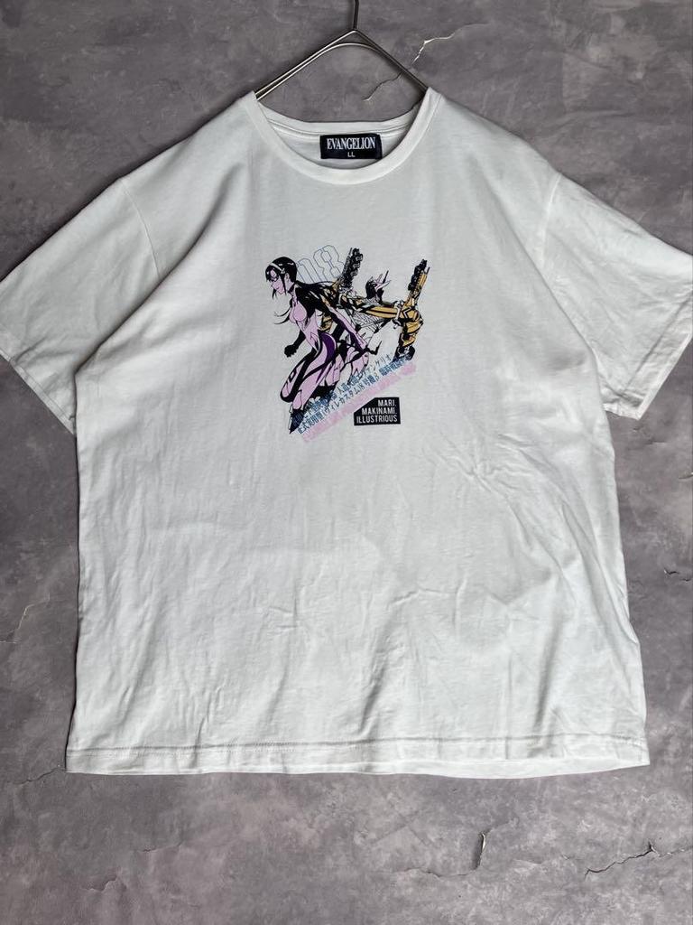 [USED] EVANGELION Makinami Mari Illustrious Anime T-shirt