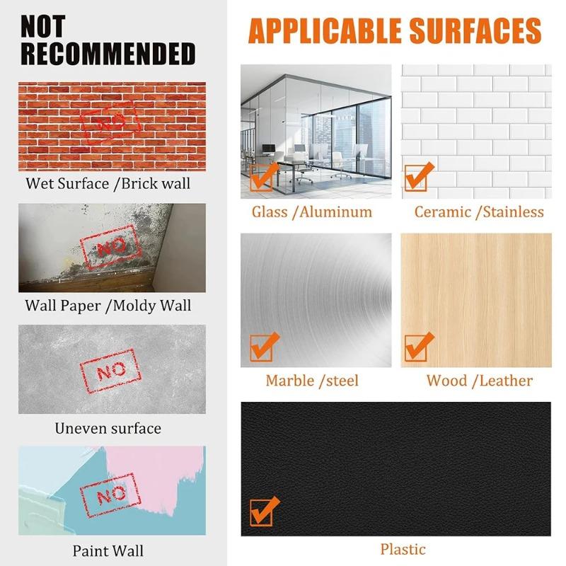 1-10M Double-sided Adhesive Nano Tape 20-50mm Width Reusable No Trace Waterproof Ultra-strong Tape Strip Clear Mounting Tape