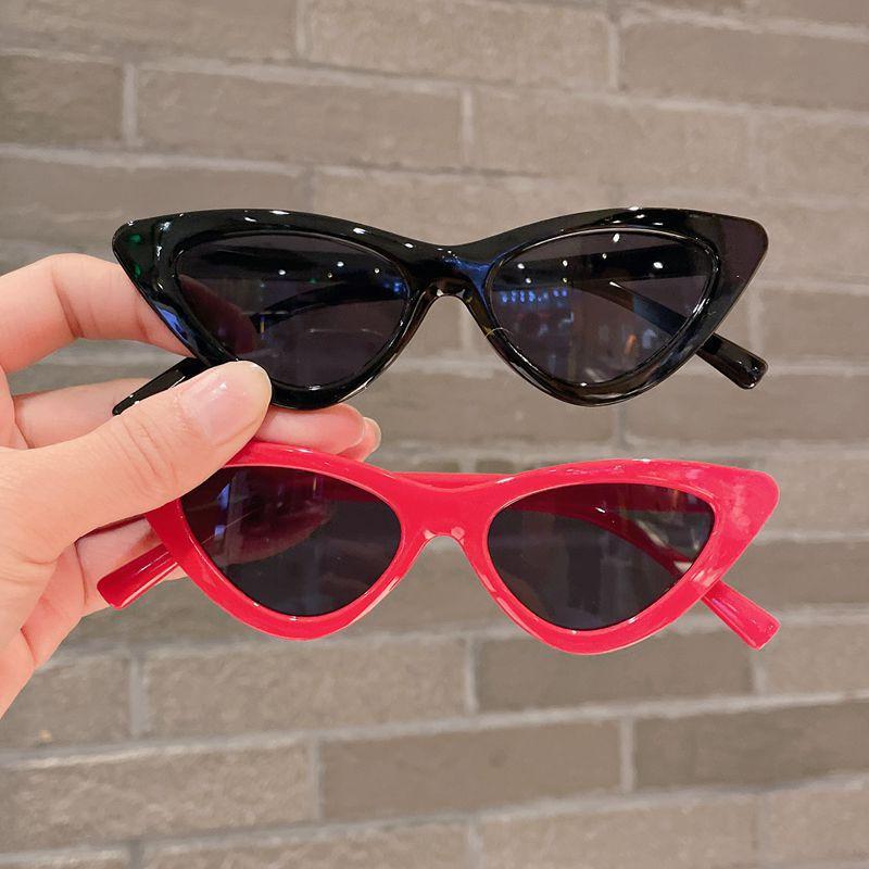 New Kids Cat Eye Sunglasses Cute Baby Protection Eyeglasses Outdoor UV Protection for Children Summer Eyewear UV400Gafas De Sol