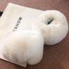 Super Soft Wrist Cuff Sleeves Winter Women Faux Rabbit Fur Warmer Fur Wrist Arm Bracelet Female Accessories