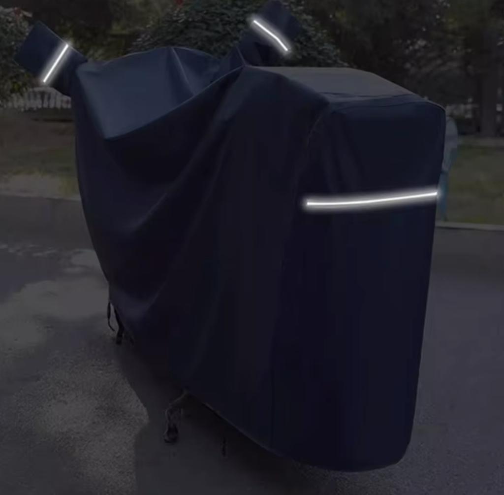 Large waterproof reinforced cover FOR bicycle, motorcycle, motor scooter
