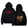 Horror movie themed hoodie, Harajuku hip-hop street style men's autumn and winter hooded sweatshirt pullover