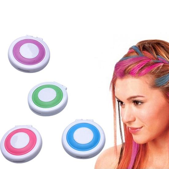 4Pcs Non-Toxic DIY Temporary Hair Chalks Dye Pastels Beauty Tools Salon Kit