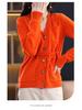 Kaschmir-Strickjacke im koreanischen Stil mit V-Ausschnitt - Lässige Strickware für Frühling & Herbst