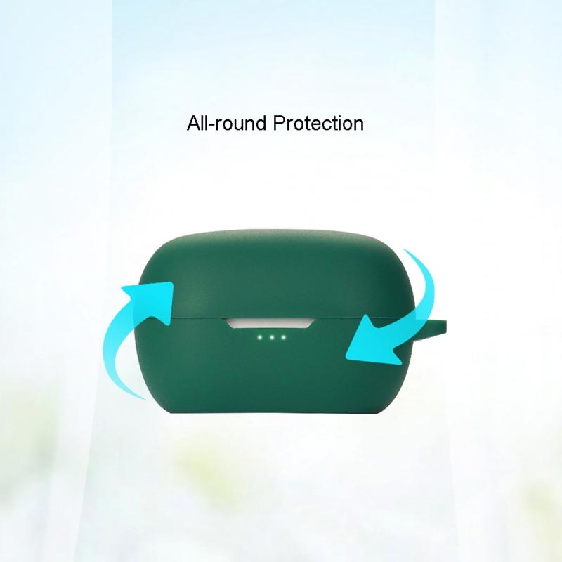 Headset Cover forJBL TUNE 115TWS Shockproof Earphone Protective for Case Headphone Protective Non-slip Housing