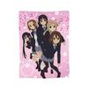Comfort K-On! K-On Girls Anime Blanket Merch Home Decorative  Throws And Blankets Lightweight Thin Fleece For Outdoor