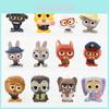 Zootopia Cartoon Animal Figurines Pvc Collectible Toy Set For Kids And Collectors