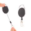 Retractable Key Chain Reel Badge Holder Retractor With Quick Release Spring Clip Fishing Accessories