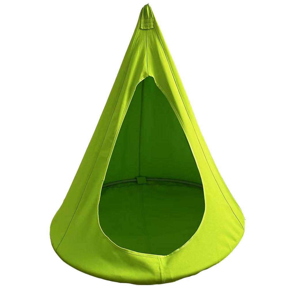 

Открытый внутренний дворик гамак качели бабочка подвесное кресло подвесной домашний аттракцион подвесная клетка ленивый гамак голубое небо тент зелёный