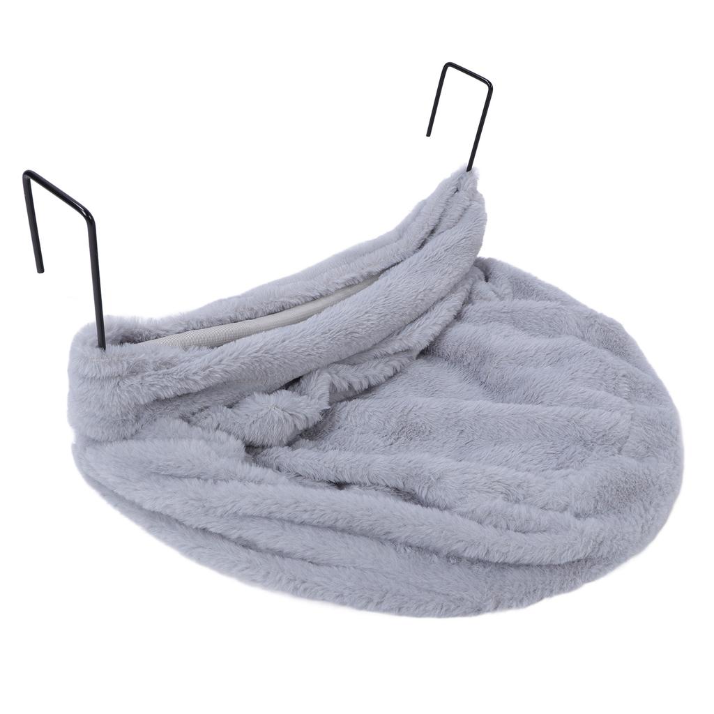 Cat Hammock S Plush Space Saving Soft Warm Enhanced Comfort Cat Hammock Bed for Home Indoor