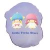 MORIPiLO Body Sanrio Characters KikiLala Micro Plush Nap by Morishita Makura Pillow, (Die-Cut Cushion), Skin-Friendly Fabric, Toy, Pillow, 30x40x10cm,