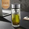 Fuguang Double-Layer Borosilicate Glass Tea Infuser Bottle