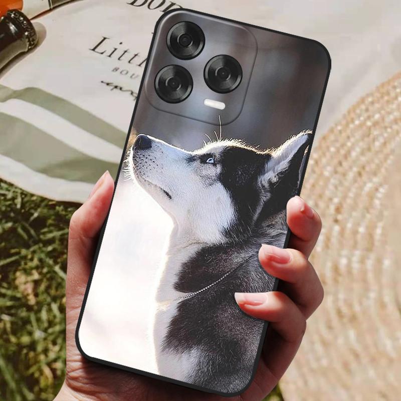 Für ZTE Blade V70 Design Hülle Weiche Silikonhülle Schwarzer Bumper TPU Für ZTE Blade V70 Vita Hülle V70Design Funda Handy Rückseite