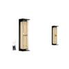 Luxury Chinese Style Solar Waterproof Wall Lamp: Up & Down Outdoor Light for Garden, Balcony, or Villa.