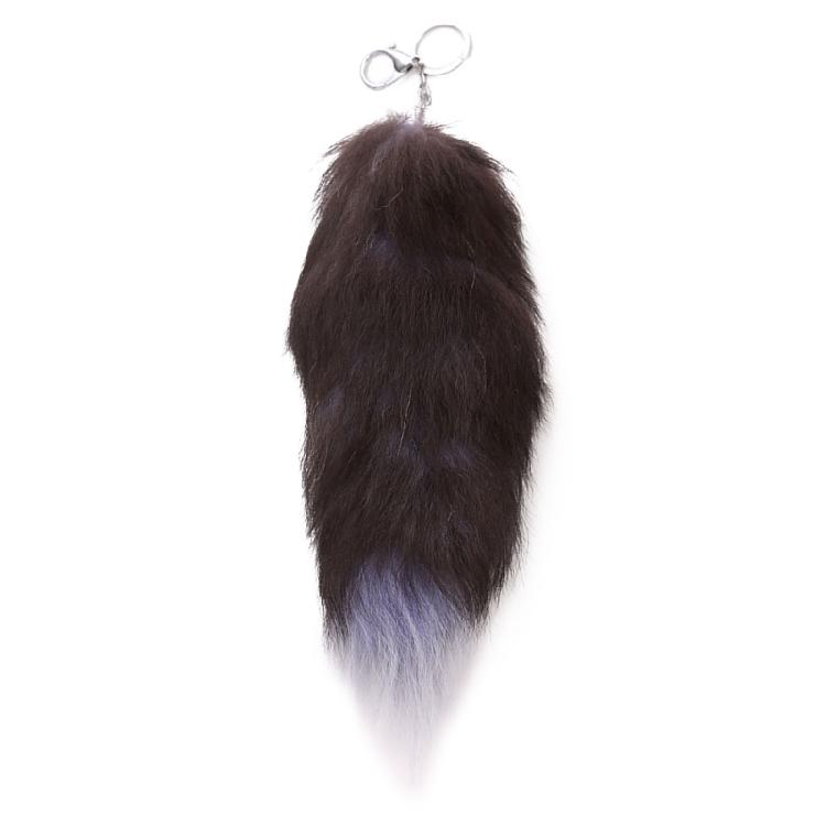 Foxtail Unisex Keyrings Alloy Material Handbag Decoration Unique Key Pendant