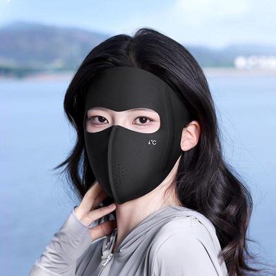 Women's Ice Silk UV Protection Face Mask - Lightweight, Breathable, Seamless Balaclava