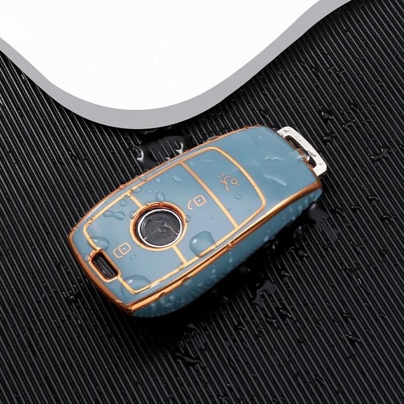 Fashion TPU Car Smart Key Case Cover Shell for Mercedes Benz A C E S Class GLS GLA GLC CLS W205 W222 W213 W177 X167 Accessories