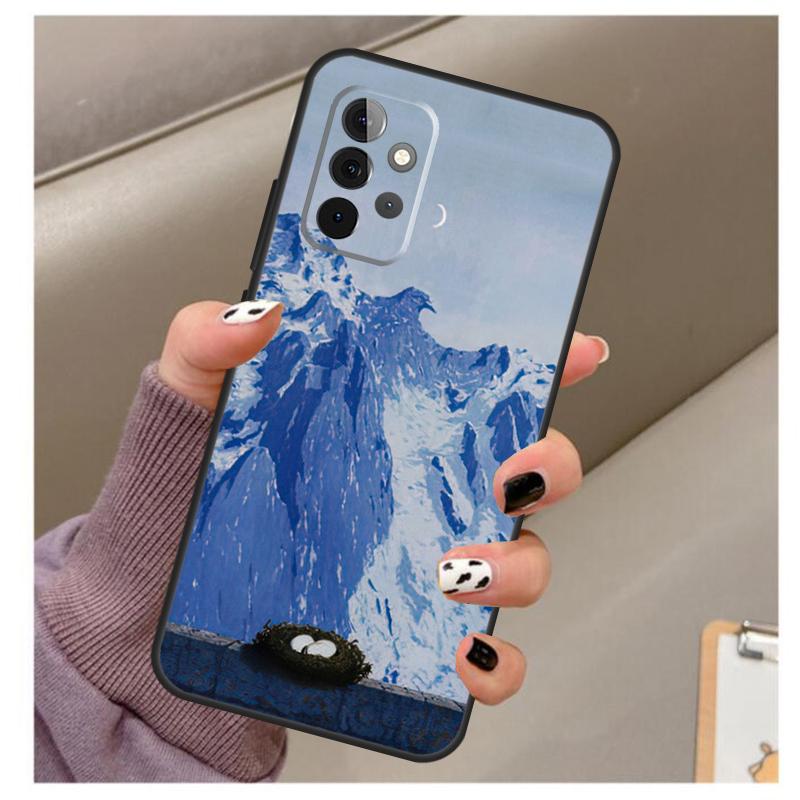 Rene Magritte Art Case For Samsung Galaxy A56 A16 A26 A36 A06 A52 A53 A33 A13 A34 A54 A14 A15 A35 A55 A22 A32