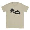 Elwood & Jake The Blues Brothers Men's T Shirts Leisure Tees Short Sleeve O Neck T-Shirts Cotton Printed Tops High Quality Soft