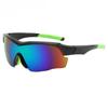 Neue Herren-Sportsonnenbrille Damen-Outdoor-Fahrradsonnenbrille Europäische und amerikanische Fahrrad-Windschutzbrille