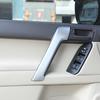 ABS Matte Black For Toyota Land Cruiser Prado FJ150 150 2010-2018 Car Interior Door Armrest Protector Cover Sticker Accessories