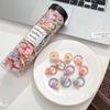 20PCS Box Baby Girls Mini HairBands Ponytail Holder Tie Rope Fashion Hair Accessories Candy Colors Hair Ties