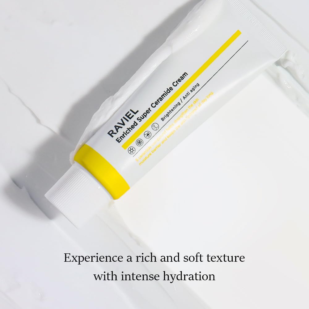 Raviel [Barrier Strengthening] Combination Skin Brightening High-Moisture Enriched Super Ceramide Cream 50ml
