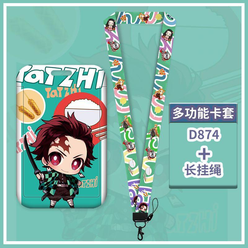 Anime Strap Lanyard for Keys Lovely Keychain Badge Holder ID Credit Card Pass Hang Rope Lariat Mobile Phone Charm Accessories